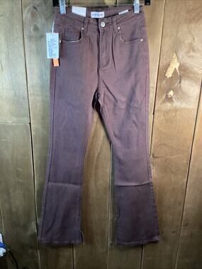 AP Astonishing Power Brown Flare Jeans Size Small